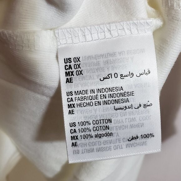 Karen Scott White Boat Neck Studded Lined Top (AJ) - Picture 5 of 6